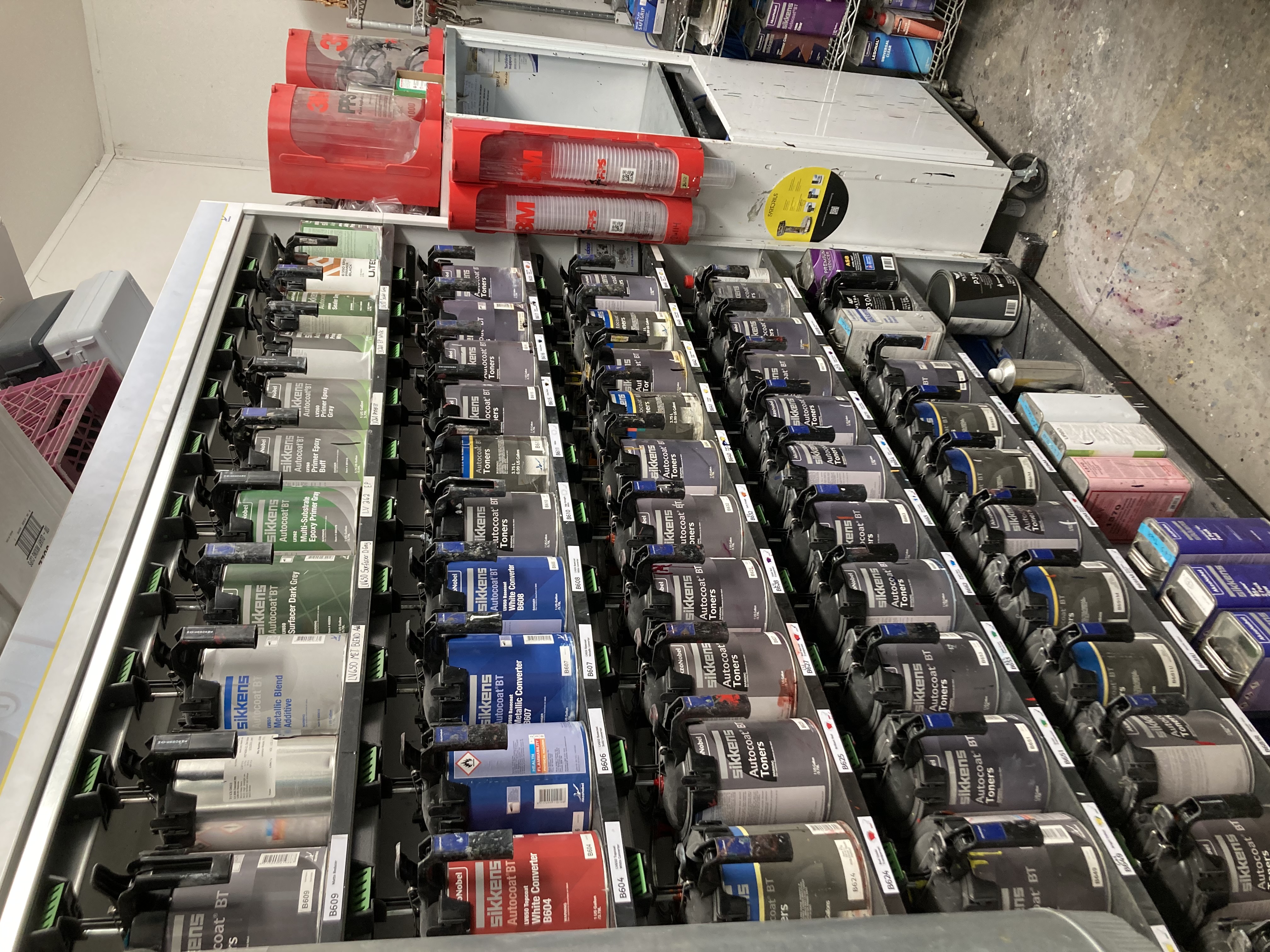 Paint system equipment