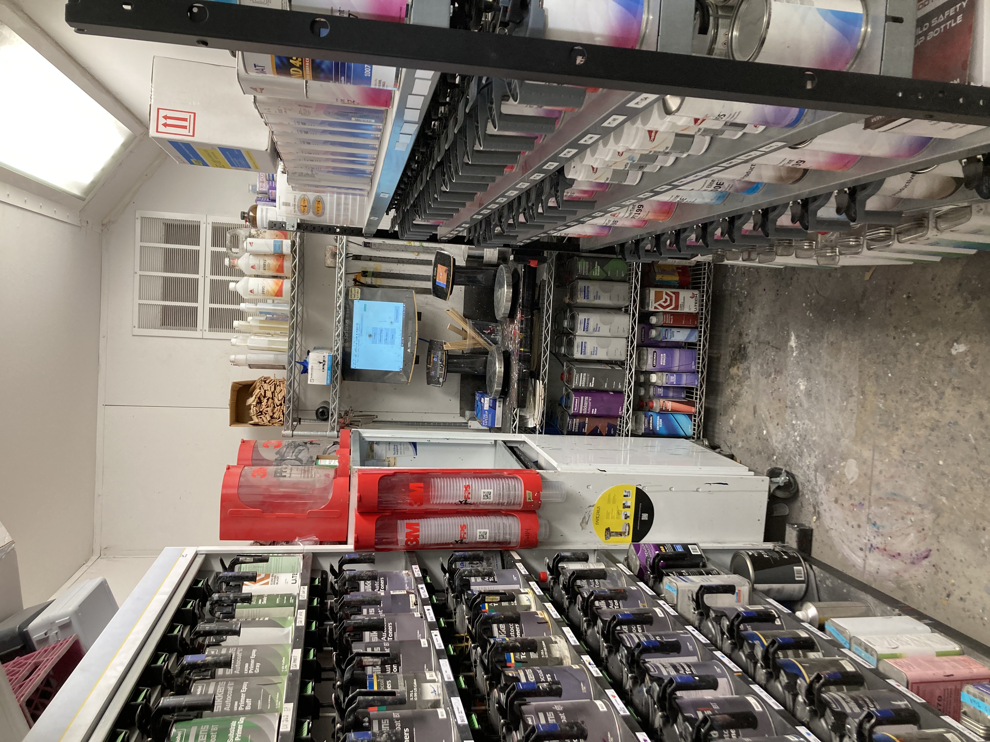 Paint system equipment